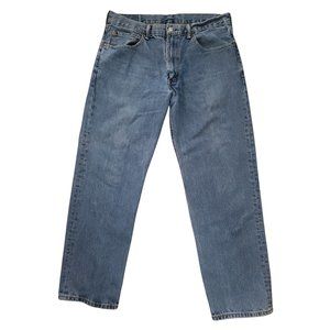 Levis 550 Men's Size 34X30 Relaxed Fit Denim Blue